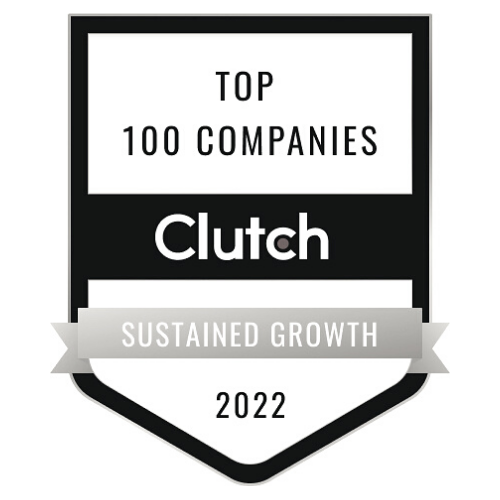 Top 100 companies Clutch Sustained Growth 2022